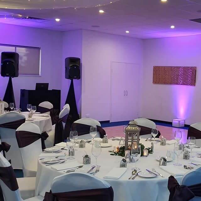 Caloundra Power Boat Club sunshine coast DJs elite sounds with uplights