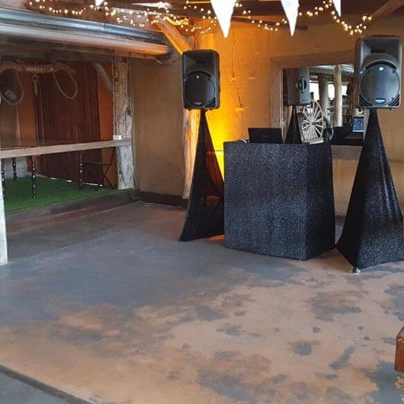 Yandina station dancefloor Sunshine Coast DJ Rick Elite Sounds Setup